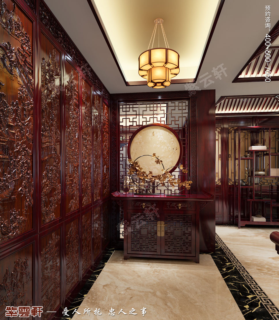 <a href=http://m.hctz360.com.cn/fushilou/ target=_blank class=infotextkey>復(fù)式樓中式裝修</a>門廳