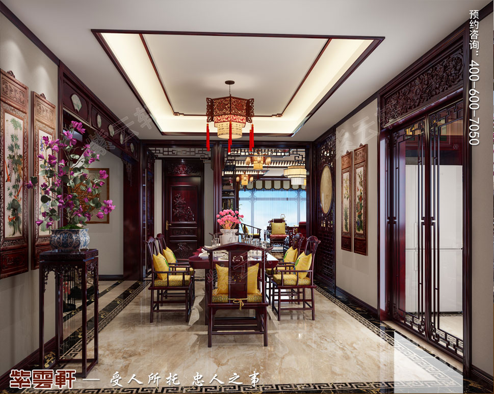 餐廳中式設(shè)計(jì)